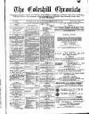Coleshill Chronicle Saturday 15 March 1884 Page 1