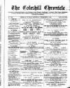 Coleshill Chronicle Saturday 04 December 1886 Page 1