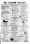 Coleshill Chronicle Saturday 21 June 1890 Page 1