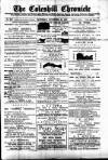 Coleshill Chronicle Saturday 21 November 1891 Page 1