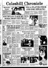 Coleshill Chronicle Friday 04 April 1980 Page 1