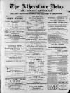 Atherstone News and Herald Friday 18 January 1889 Page 1