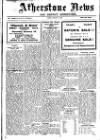 Atherstone News and Herald Friday 15 January 1926 Page 1