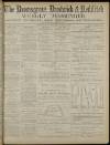 Bromsgrove & Droitwich Messenger Saturday 14 April 1888 Page 1