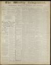 Weekly Independent (Bromsgrove) Saturday 25 September 1886 Page 1