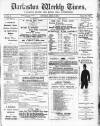 Darlaston Weekly Times Saturday 08 April 1882 Page 1