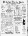 Darlaston Weekly Times Saturday 13 May 1882 Page 1