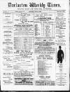 Darlaston Weekly Times Saturday 17 June 1882 Page 1