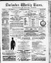 Darlaston Weekly Times Saturday 19 August 1882 Page 1