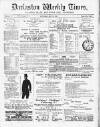 Darlaston Weekly Times Saturday 16 September 1882 Page 1