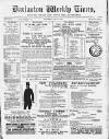 Darlaston Weekly Times Saturday 23 September 1882 Page 1