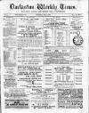 Darlaston Weekly Times Saturday 07 October 1882 Page 1