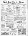 Darlaston Weekly Times Saturday 14 October 1882 Page 1
