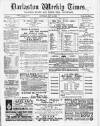 Darlaston Weekly Times Saturday 28 October 1882 Page 1
