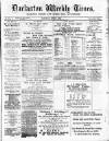 Darlaston Weekly Times Saturday 07 April 1883 Page 1