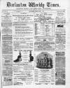 Darlaston Weekly Times Saturday 09 February 1884 Page 1