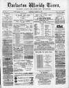 Darlaston Weekly Times Saturday 29 March 1884 Page 1