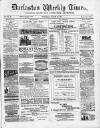 Darlaston Weekly Times Saturday 30 August 1884 Page 1
