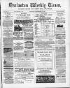 Darlaston Weekly Times Saturday 13 September 1884 Page 1