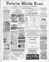 Darlaston Weekly Times Saturday 29 November 1884 Page 1