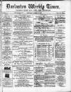 Darlaston Weekly Times Saturday 30 January 1886 Page 1