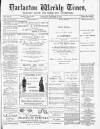 Darlaston Weekly Times Saturday 16 October 1886 Page 1