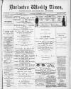 Darlaston Weekly Times Saturday 06 November 1886 Page 1
