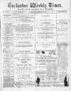 Darlaston Weekly Times Saturday 18 December 1886 Page 1