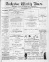 Darlaston Weekly Times Friday 24 December 1886 Page 1