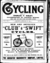 Cycling Saturday 07 February 1891 Page 1