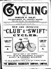 Cycling Saturday 28 February 1891 Page 1