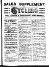 Cycling Saturday 07 March 1891 Page 33