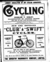 Cycling Saturday 21 March 1891 Page 1