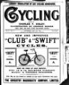Cycling Saturday 02 May 1891 Page 1