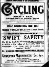 Cycling Saturday 11 July 1891 Page 1