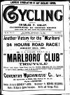 Cycling Saturday 19 September 1891 Page 1