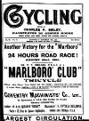 Cycling Saturday 17 October 1891 Page 1