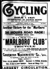 Cycling Saturday 24 October 1891 Page 1
