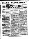 Cycling Saturday 28 November 1891 Page 89