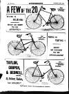 Cycling Saturday 05 December 1891 Page 20