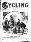 Cycling Saturday 05 December 1891 Page 35