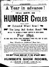 Cycling Saturday 02 January 1892 Page 8