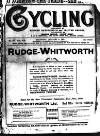 Cycling Saturday 05 January 1895 Page 1