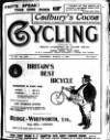 Cycling Saturday 03 March 1900 Page 1
