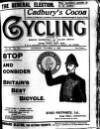 Cycling Saturday 06 October 1900 Page 1