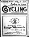 Cycling Saturday 20 December 1902 Page 1