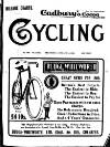 Cycling Wednesday 24 January 1906 Page 1