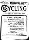 Cycling Wednesday 19 January 1910 Page 1