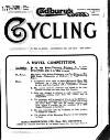 Cycling Wednesday 26 January 1910 Page 1