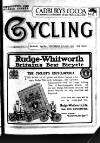 Cycling Wednesday 11 January 1911 Page 1